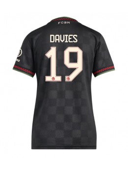 Bayern Munich Alphonso Davies #19 Replika Tredje Kläder Dam 2025-26 Kortärmad